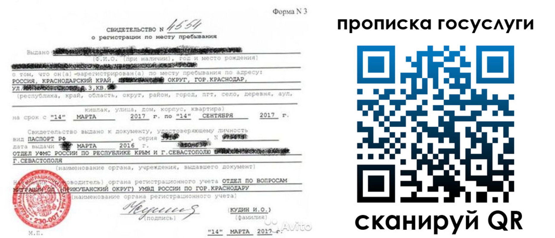 купить прописку в Струнино
